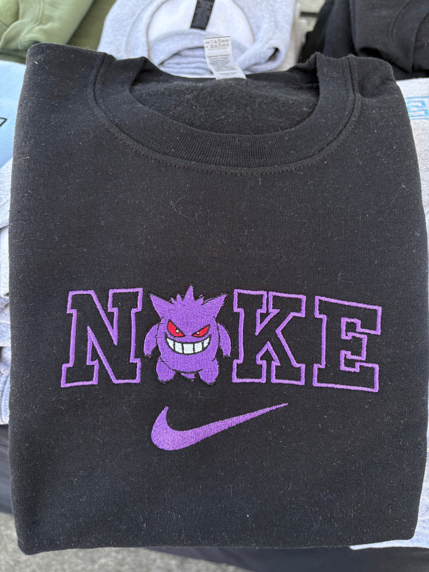 Gengar Embroidered Sweatshirt