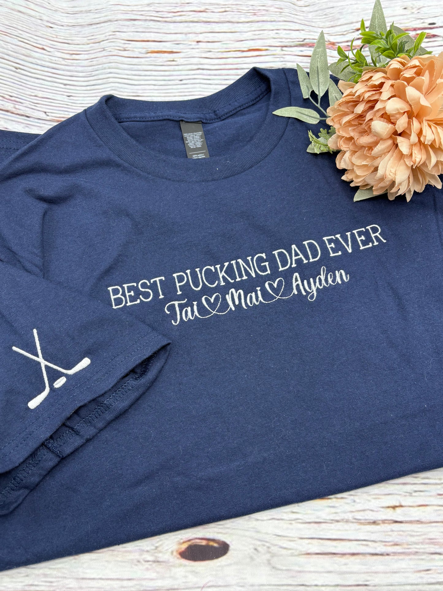 Best Pucking Dad Ever Tshirt, sweatshirt, hoodie, Personalized