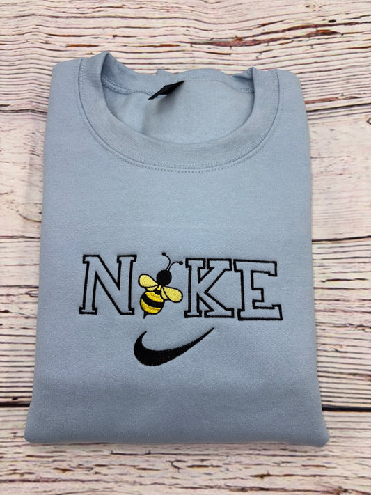 Bumblebee Embroidered Crewneck